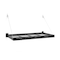 Newage Products 2x4ft Pro Series Wall Mounted Shelf - Black 40404 - alternate 1